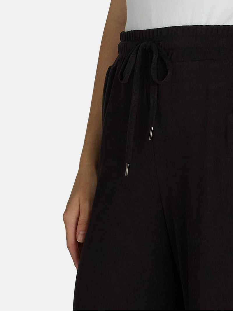 Time and Tru Women's Wide Leg Hacci Pants, Sizes XS-XXXL
