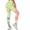 A-Multicolor438, variant on Women's Tie Dye Textured Leggings High Rise Slim Cut Daily Gym Training Pants