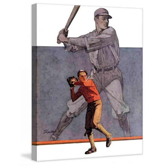 Marmont Hill Shadow Batter by John E. Sheridan Painting Print on Canvas