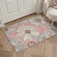 thumbnail image 3 of DEORAB 5x7 Area Rugs for Living Room, Vintage Daisies Print Pattern, Low Pile Soft Machine Washable Rugs, Non Slip, Rug for Bedroom, Lightweight Indoor for Farmhouse Decor, 3 of 6