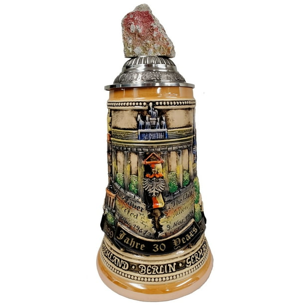 Berlin Wall 30 Year Anniversary LE German Stoneware Beer Stein .75L