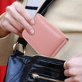 thumbnail image 5 of Diekin Credit Card Holder Women Zipper Wallet Business Card Holder Card Organizer for Outdoor Shopping, 5 of 5