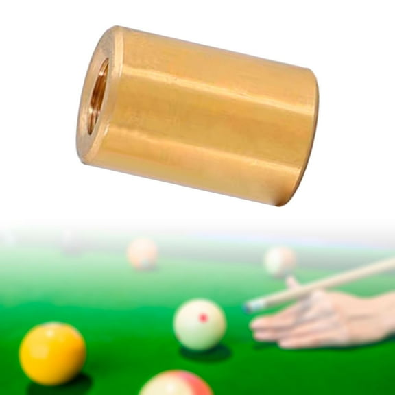BAOSITY Billiard Cue Stick Ferrule, Pool Cue Ferrule Portable Replacement Parts Billiard Cue Tip Ferrule Tube Snooker Cue Accessories 12mm