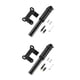 thumbnail image 4 of Bomba de mano Greeniant de aleación de aluminio accesorios de ciclismo Mini válvula Presta Schrader Negro 2piezas, 4 of 6