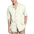 thumbnail image 1 of Camisa Tommy Bahama Catalina Twill SS Button Up para Hombre Blanco XX-Large, 1 of 1