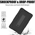 thumbnail image 4 of ELEHOLD Samsung Galaxy Tab A7 Lite Case 8.7 inch for Kids, Hybrid Shockproof Rugged Drop Protection Cover with Kickstand for Samsung Galaxy Tab A7 Lite 8.7" SM-T220/T225/T227 2021,Black, 4 of 4