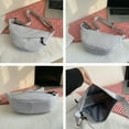 thumbnail image 6 of Simple Versatile Crossbody Bag, Lightweight Shoulder Bag, Nylon Travel Bag, Daily Casual Organizer, Large Compartment, Adjustable Strap, Portable Work and Outdoor Bag, 6 of 6