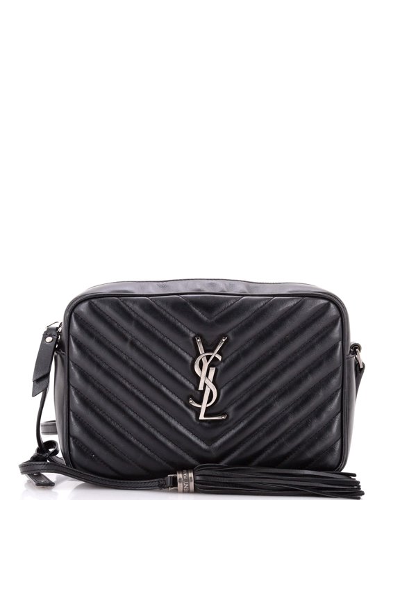 Pre-Owned Lou Camera Bag Matelasse Chevron Leather Small By Rebag