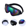 thumbnail image 2 of Protective Winter Windproof Dustproof Outdoor Sports Snowboard Moto Cycling Eyewear Glasses Ski Goggles (Gray flake), 2 of 7