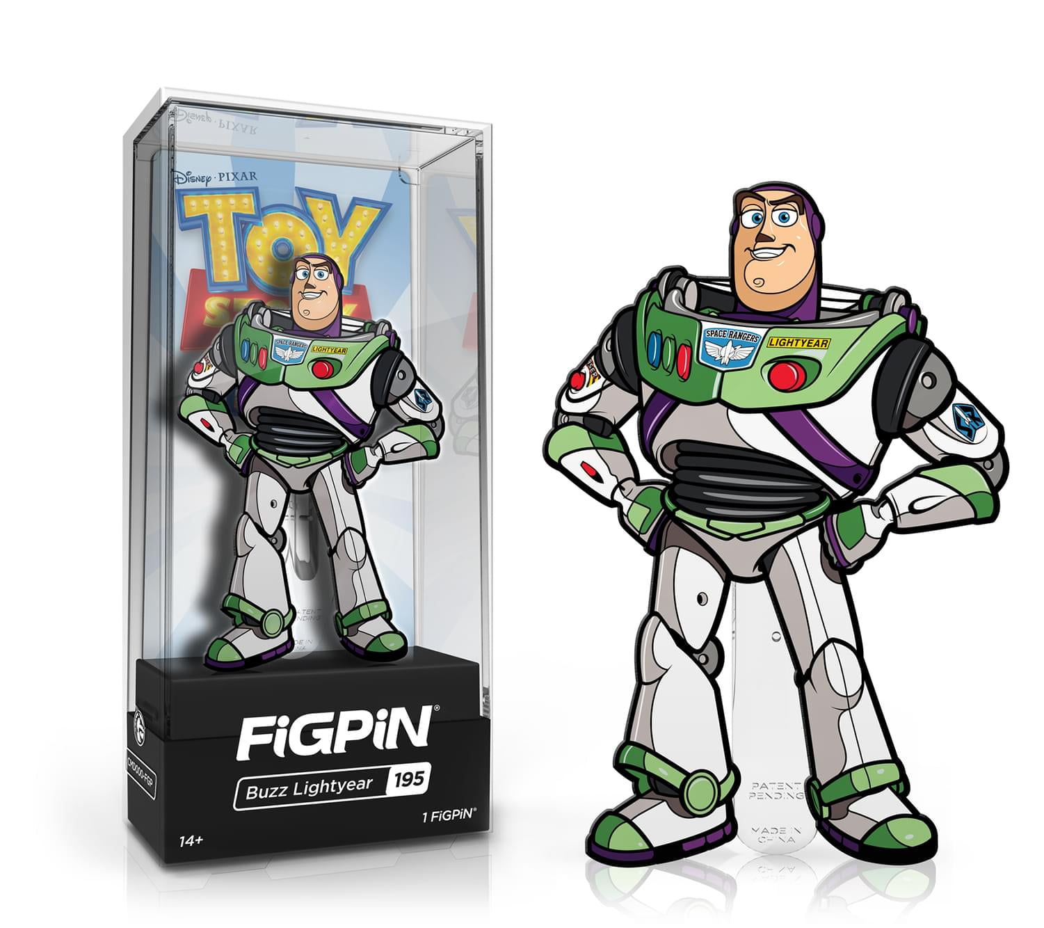 Toy Story 4 FiGPiN BUZZ LIGHTYEAR #195 IN HAND