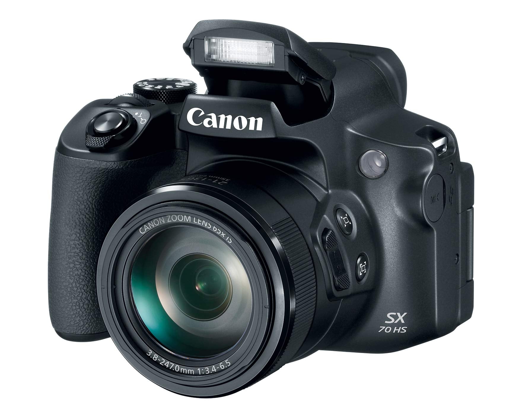 Canon Powershot SX70 20.3MP - 65x Zoom, 4K Video, 3-inch LCD