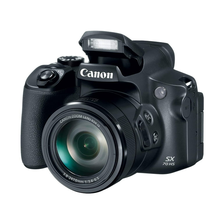 Canon Powershot SX70 20.3MP - 65x Zoom, 4K Video, 3-inch LCD