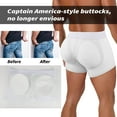 thumbnail image 4 of ANYFIT WEAR Mens Padded Butt Lifter Boxer Briefs Breathable Mesh Underwear Hip Enhancer Underpants, 4 of 6