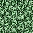 thumbnail image 1 of Ahgly Company Indoor Square Patterned Pastel Green Area Rugs, 4' Square, 1 of 6