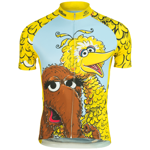Brainstorm Gear Women's Big Bird & Snuffy Cycling Jersey - SSBB-W