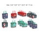 thumbnail image 5 of Naiovety Bolsas de regalo de Navidad grandes con mucho espacio para regalos Bolsas de regalo navideñas no tejidas resistentes Kits de decoración para fiestas 4 piezas, 5 of 6