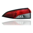 thumbnail image 4 of Tail Light - Compatible/Replacement for '20-22 Toyota Corolla Sedan XLE/XSE - Outer On Body Quarter Panel - Pair, Left Driver + Right Passenger Set - 8155112D40, 8156112D40 - CAPA, 4 of 4