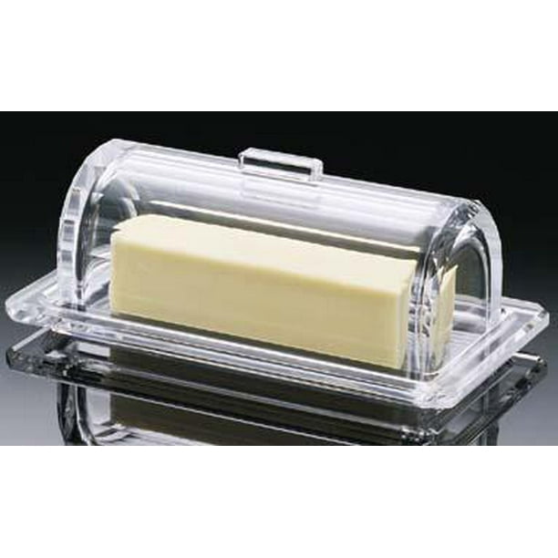 Us Acrylic Faceted Butter Dish
