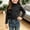 Black, variant on Girls Cable Knit Peter Pan Collar Long Sleeve Sweater - Soft Lightweight Gray Pullover for Kids,Size 1-2T