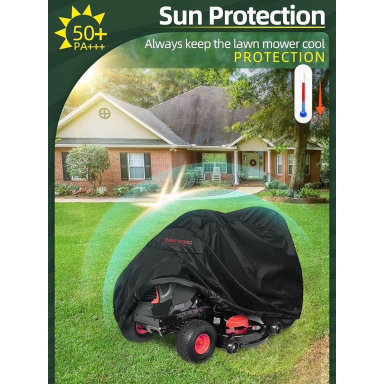 Riding Lawn Mower Cover, Eventronic 54“ Riding Lawn Tractor