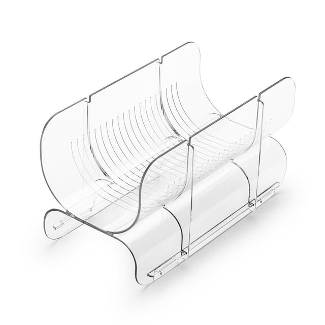 Almacenamiento De Botellas De Agua Y Estantes De Vino Independientes De Plástico Para Encimeras De Cocina, Escritorios, Despensas Y Refrigeradores Eigraketly HA015399-00