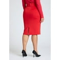 thumbnail image 3 of ELOQUII Women's Plus Size Neoprene Pencil Skirt, 3 of 6