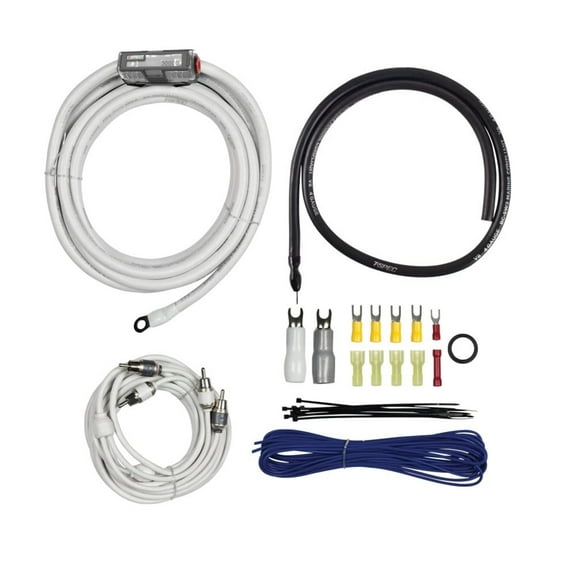 T-Spec v10 4 AWG Amp Kit - 2100 W with RCA Cable