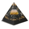 thumbnail image 2 of Pirámide de Chakra, emparejamento armonioso Pyramid de Cristal exquisito Adornos de Artesanía para el Hogar Saldos de la Energía del Cuerpo Inspirador para escritorio de, 2 of 7