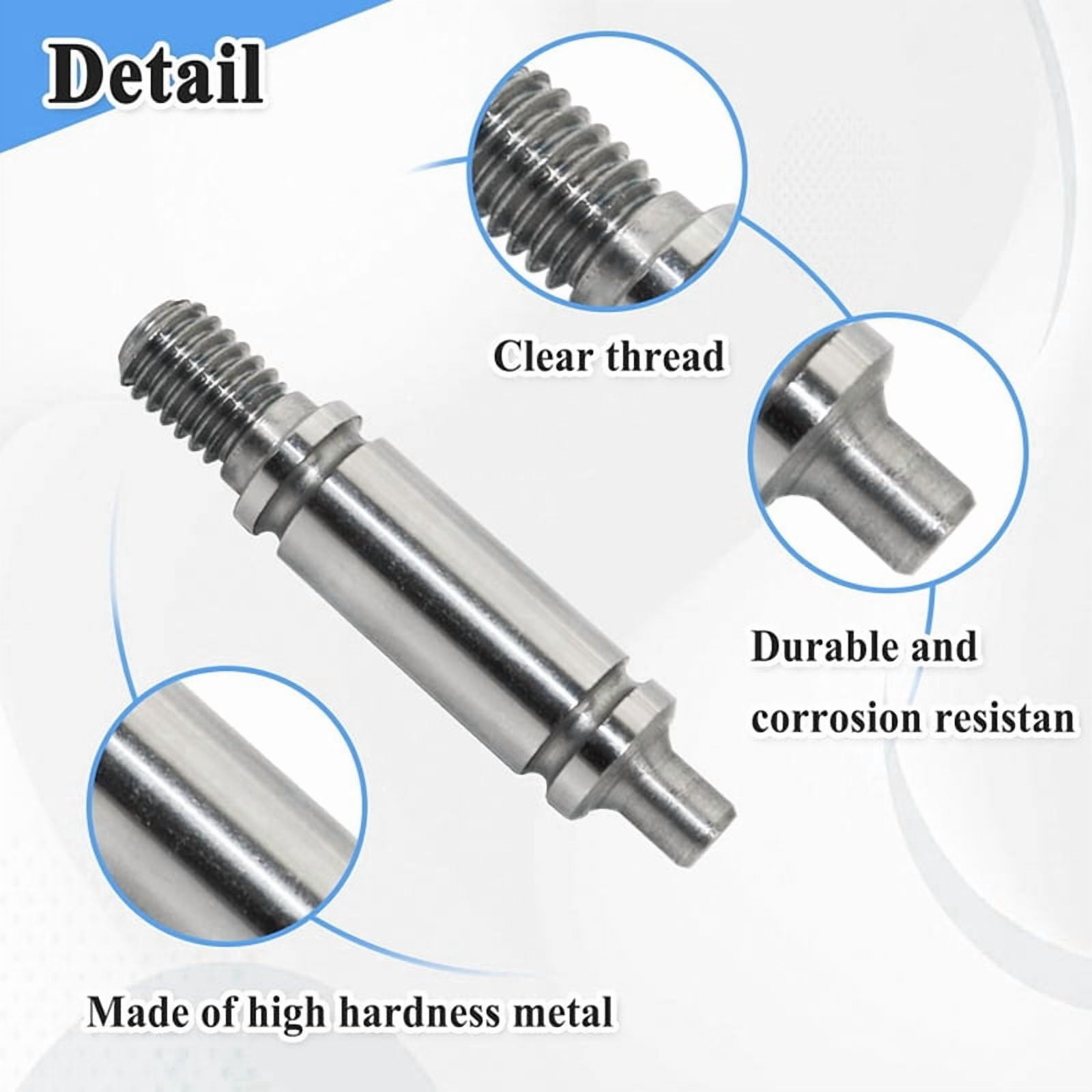 2X W10359271 W10359272 Dryer Drum Support Roller Shaft,for Drying Machines for PS11753708,AH3492564,AP6020389