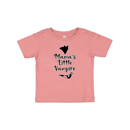 

Inktastic Halloween Mama s Little Vampire Gift Baby Boy or Baby Girl T-Shirt