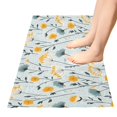 thumbnail image 5 of Haosy Scattered Dandilion Floral Bathroom Rugs Non Slip Absorbent Soft Plush Quick Dry Bath Mat, 39"x20", 5 of 8