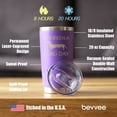 thumbnail image 4 of Bevvee Insulated Travel Tumbler 20 oz Long Day Gifts for Commuters Tumblers, 4 of 4