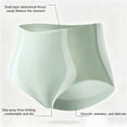 thumbnail image 5 of Luysn Seamless Underwear for Women,No Show Underwear for Women Hipster Panties Lightweight Bikinis Briefs High Waisted Cheeky Breathable Invisible Briefs Full Coverage Silky Stretch Ladies Panties, 5 of 8