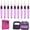 Pink, variant on Colorful 9-Piece Lighted Crochet Hook Set With Storage Case 2.5mm-6.5mm