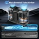 thumbnail image 2 of Ventilador de cintura portátil Wavmill 4 en 1, 20000 mAh, recargable, negro, 2 of 7
