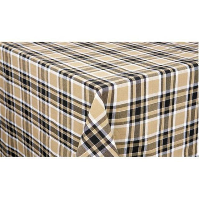 Mr. MJs Oval Table Cloth 60'' x 86'' Black Haze Home Décor Style1 Theme1