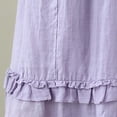 thumbnail image 6 of Sngxgn Mini Pencil Skirt for Women Above Knee Basic Basic Bodycon Skirt(Purple,M), 6 of 9