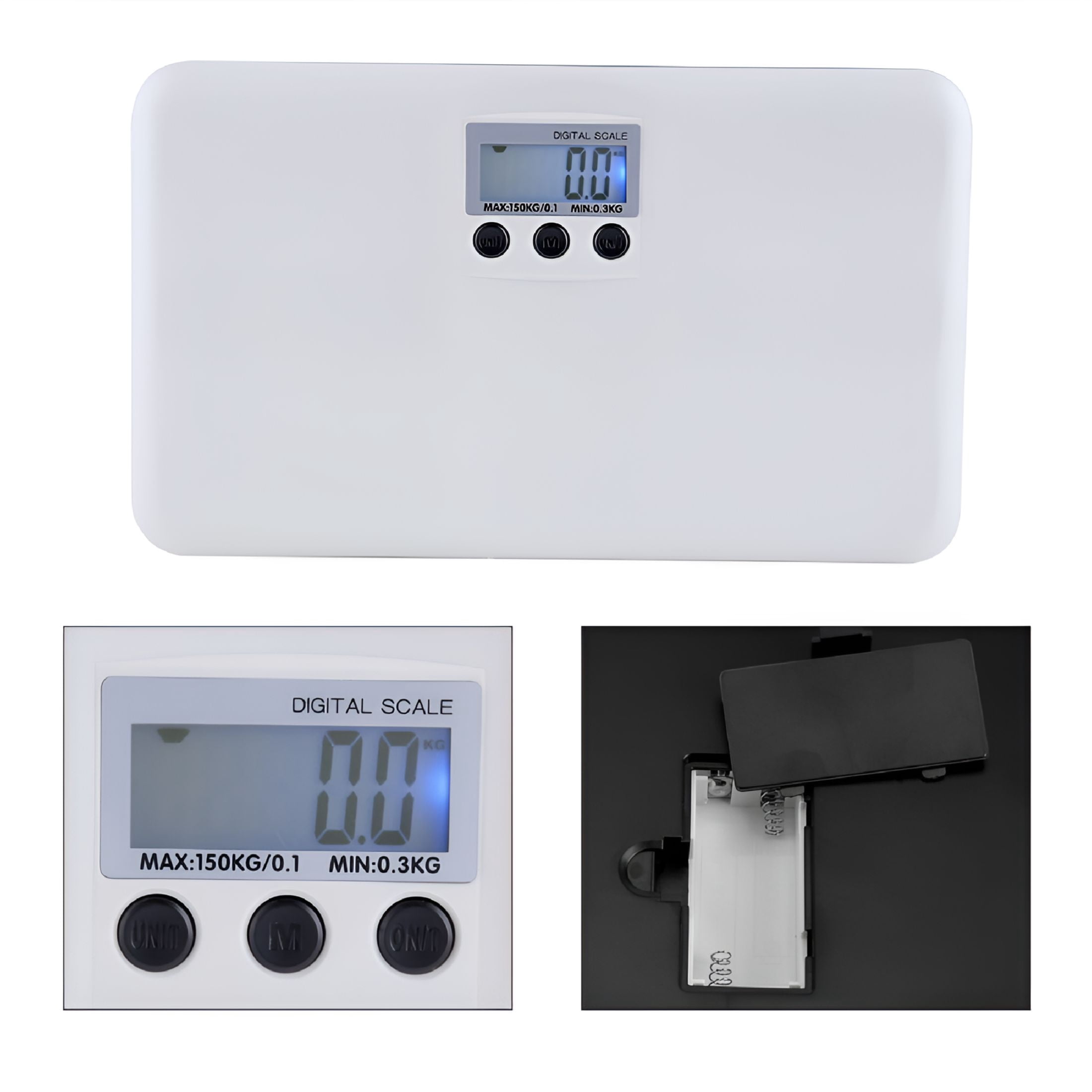 HBMYN Digital Baby Toddler Bath Scale Pet Infant Weight Portable Weighting