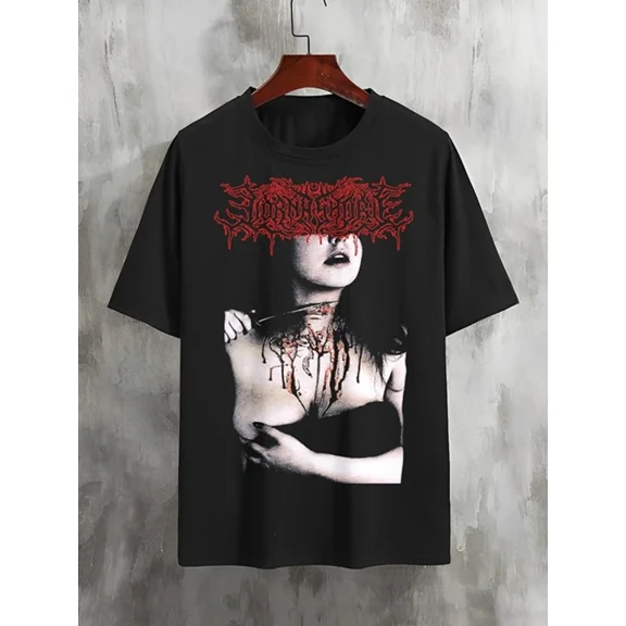 VINTAGE Hot Lorna Shore I Feel the Everblack Festering Within Me Black S-5XL Shirt CC354