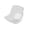 Clear, variant on Colander Basket,Clear Sloped Base Plastic Fruit Vegetable Draining Container with Flat Stable Rim,Multi Purpose Sink Side Rinsing Strainer for Daily Food Prep(Gray)