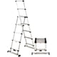 Telesteps 12ES OSHA Compliant 12 ft Reach Professional Wide Step Telescoping A-frame Ladder - image 1 of 2