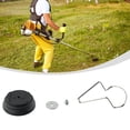 thumbnail image 4 of Mosiee 4Pcs Grass String Trimmer Gasket Plastic Cover Replacement Lawn Mower Saw Guard Block Fittings Garden Power Tool Accessoris, 4 of 9