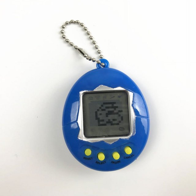 Máquina electrónica para mascotas, llavero de mascota virtual, máquina de juego de cultivo en miniatura nostálgica, juguetes extraños