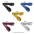 thumbnail image 3 of Silver GP Bevel Front Set Foot Peg Kawasaki Ninja Rider Main Step Footrest Bar, 3 of 3