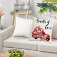 thumbnail image 4 of Hwkond Pillows Valentines Day Pillow Covers Of Love Hearts Throw Pillowcase Cushion Case Sofa Home Decorations Wedding Anniversary Decor on Clearance, 4 of 6