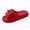 Red, variant on Slippers for Women Outdoor Non Slides for Women Breathable Flat Sandals for Women Open Toe Rubber Sole Summer Shoes Women