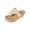 Beige, variant on Summer Sandals Women Wedge Flatform Open Toe Slip-on Solid Color High Heel Thong Flip-Flops Slides Summer Women's Trendy Casual Daily Beach Shoes Beige 38