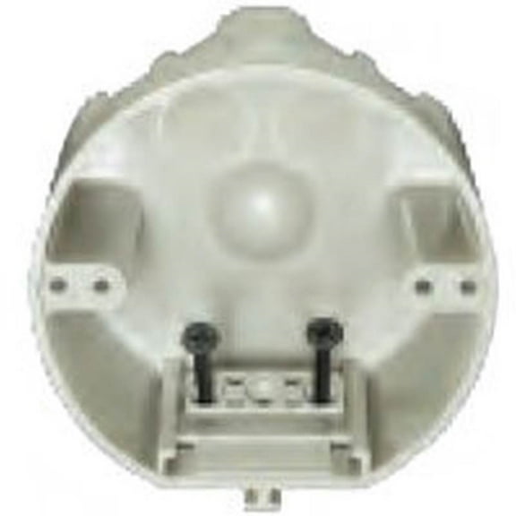 Allied Moulded SliderBox 25 cu in Round Polycarbonate 4 gang Junction Box Beige
