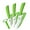 Green, variant on Ceramic Knife Set for Kitchen,3-Piece Fruit Paring Knives with Sheath,Rustproof and Sharp