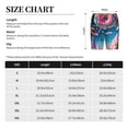thumbnail image 3 of Wukai Colorful Donut Men’s Short Pajama Pants With Pockets Soft Sleep Pj Shorts for Men-Large, 3 of 6